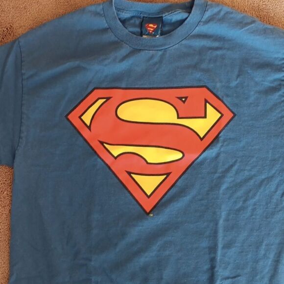 Allstyle Apparel & Activewear Superman T Shirt - Picture 2 of 7